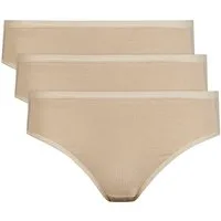 Nina Von C. Jazz-Pants Slips (3er Pack) basic, eng, elastisch, weich, atmungsaktiv, bequem, Baumwollmix