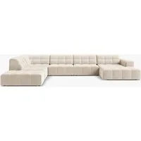 Micadoni Ecksofa Jennifer, 7-Sitzer, 364 cm breit