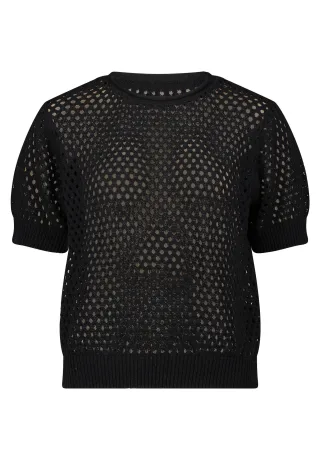 Betty & Co - Strickpullover schwarz - Gr. - S