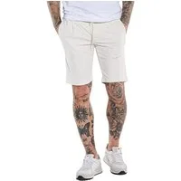 emilio adani Bermudas Herren Bermuda aus Cord-Material, Naturweiss
