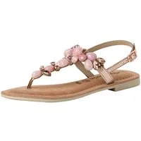 Tamaris TOUCH-IT mit Blockabsatz kein Absatz 1-28163-42 T-Strap-Sandale TOUCH-IT