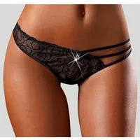 LASCANA String mit aufregender Stickerei, sexy Dessous, Reizwäsche
