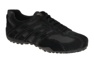 Geox U55MNB 022EK C9999 Herrenschuhe Schwarz SNAKE ORIGINAL A - uomo
