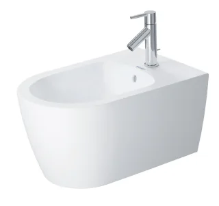 Duravit ME by Starck Wand Bidet Weiß Seidenmatt 570 mm - 22881532001 22881532001
