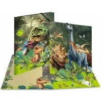 HERMA Organisationsmappe Herma Sammelmappe Eckspanner Karton A4 Dino World