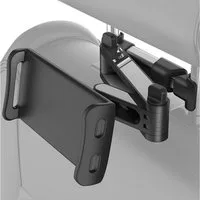 Refined Living Halterung Ausziehbare KFZ-Kopfstützen Halterung um 360 ° drehbar, (1-tlg., ablet-Halterung Auto, verstellbar – Kopfstützenhalterung für Tablets, für 4,4-11 Zoll Geräte, Kopfstütze KFZ Halterung Universal)