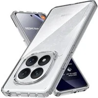 CLM-Tech Handyhülle Transparent für Xiaomi Redmi Note 15 Pro+ / 15 Pro Plus 5G 6,83 Zoll, TPU Gummi, Kratzfest, stoßsicher, schmutzabweisend