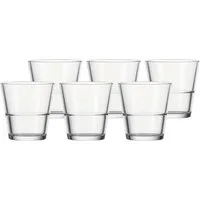 LEONARDO Glas Event Trinkgläser 180 ml 6er Set, 6-tlg., Glas