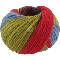 LANA GROSSA FELTRO ARCO Häkelwolle, 50 m (Strickgarn zum Filzen mit Farbverlauf), 50 g