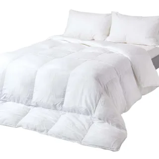 Homescapes Ganzjahresdecke, Weiß, Textil, Füllung: Polyester, Rechteckig, 230x220 cm, Oeko-Tex®, Schlaftextilien, Bettdecken