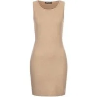 CLOUD 5IVE Shirtkleid CLOUD 5IVE Viskose Kleid Ärmellos mit Rundhals (1-tlg)