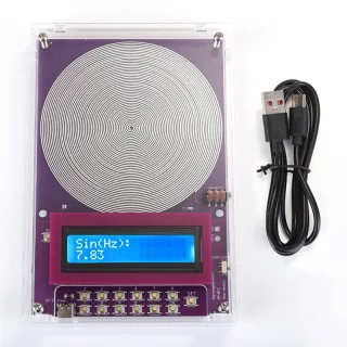 7.83Hz Schumann Wave Generator 0.1Hz to 30000Hz Sine Square Waves Adjustable Frequency Signal Generator Anti-Interferenc