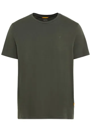 camel active - T-Shirt aus reiner Baumwolle leaf green - Gr. - M