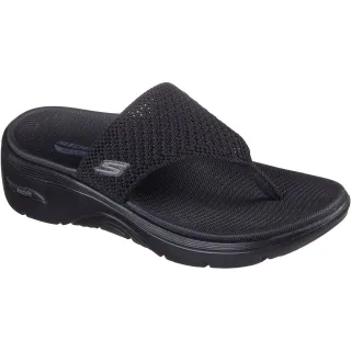 Skechers Go Walk Arch Fit 2.0 Polyester Damen Schwarz Sandalen