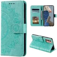 CoverKingz Handyhülle Hülle für Samsung Galaxy A54 5G Handyhülle Flip Case Cover Etui 16,26cm (6,4 Zoll), Klapphülle Schutzhülle mit Kartenfach Schutztasche Motiv
