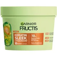 GARNIER Haarmaske GARNIER FRUCTIS KERATIN SLEEK, Für trockenes, zu Frizz neigendes Haar, sorgt für gesundes Aussehen.