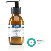 myrto Naturkosmetik Gesichts-Reinigungscreme Bio Jojoba Cleansing Cream S - für sensible & irritierte Haut, hautklärend, reinigt sanft, schützt die Hautbarriere, Glasflasche
