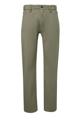 s.Oliver Red Label - Chino aus Baumwollstretch mit Komfortbund grün - Gr. - S