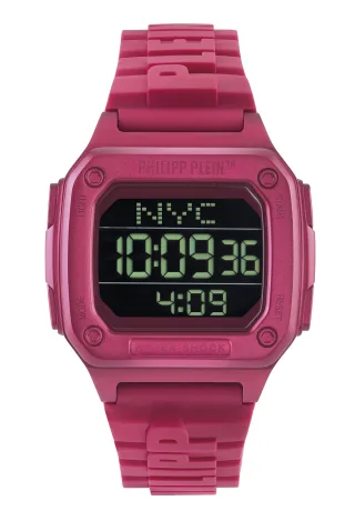 Philipp Plein Hyper $hock Rosa Damen Armbanduhr PWHAA0121