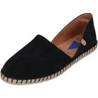 VERBENAS CARMEN Espadrille Serraje Negro