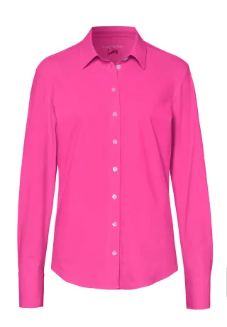 pure - PURE- Functional Bluse Langarm rosa - Gr. - L