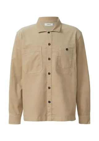 s.Oliver - Hemd beige - Gr. - XL