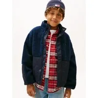 Tommy Hilfiger Bomberjacke TEDDY QUILTED BOMBER Regular fit, Kinder bis 16 Jahre