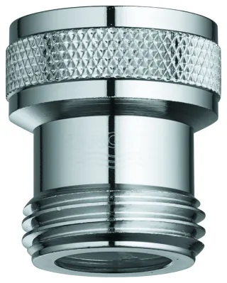 GROHE Rückflussverhinderer 14165 AG 1/2" IG 1/2" 2 Stück supersteel, 14165DCM 14165DCM