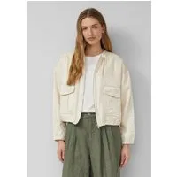 s.Oliver Funktionsjacke Indoor-Jacke Jacke im Relaxed Fit mit elastischem Bund
