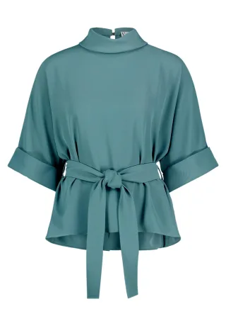 V by Vera Mont - Tunika-Bluse Cloudy Sky - Gr. - 34