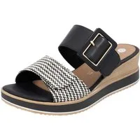 Remonte Pantoffel, Keilabsatz, Sommerschuh, Bequemschuh mit Softfußbett