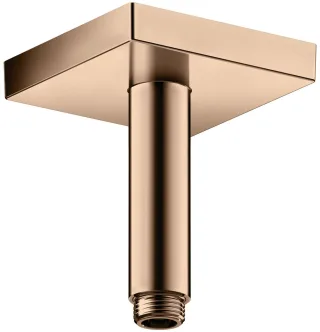 Hansgrohe Decken-Anschlussstück Axor DN15 100mm eckig, polished red gold, 26437300 26437300