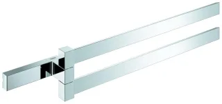 Grohe Doppel-Handtuchhalter Selection Cube 40768 Metall 2-armig 400mm chrom, 40768000 40768000