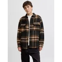 Jack & Jones Langarmhemd JJEBRADLEY OLLIE OVERSHIRT LS NOOS mit Brusttaschen