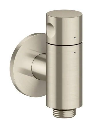 Hansgrohe Wandanschluss Stop AXOR One mit Absperrventil brushed nickel, 48781820 48781820