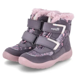 Superfit Winterstiefeletten CRYSTA  Lila - Gr. 34 -  Textil