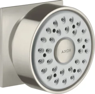 Hansgrohe Seitenbrause Axor eckig edelstahl-optik 28469800