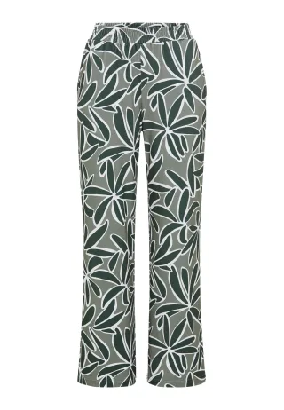 Olsen - Pants Jersey Cropped khaki - Gr. - 36