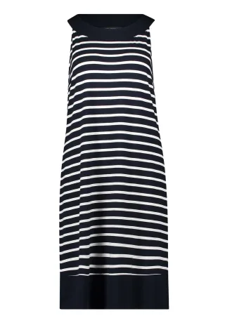 Betty Barclay - Sommerkleid Dunkelblau/Weiß - Gr. - 46
