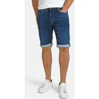 MAC Jeansshorts Jog'n Bermuda softer Sweat-Denim, elastisch und bequem
