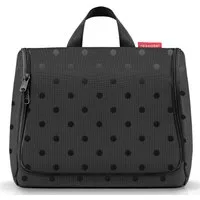 REISENTHEL® Einkaufsshopper toiletbag XL glossy dots black