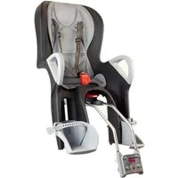 OK Baby Fahrradkindersitz 10+ - Schwarz, Kinder Fahrradsitz von 9 Monate bis 22 kg mit Sitzpolsterung