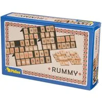 Philos Spiel Philos 3613 - Rummy, Reisespiel, Holz/Kunststoff, ca. 20x13x5cm