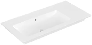 Villeroy & Boch Schrankwaschtisch Venticello 4134L3 1000x500mm, ohne Hahnloch, mit Überlauf Eckig St 4134L3RW