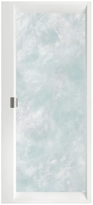Villeroy & Boch Whirlpool SquaroEdge12, weiss, Combipool Entry, T. Pos. 1, Trio Ablauf UCE180SQE2B1V01