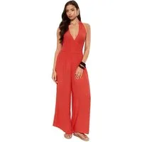 LIPSY Jumpsuit Lipsy Jumpsuit mit Neckholder und Bindeband (1-tlg)