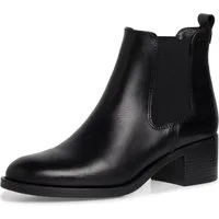 Tamaris Chelseaboots Blockabsatz, Stiefelette, Schlupfschuh in schmaler Form