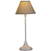 Mirabeau Tischleuchte Tischlampe Swindon beige/antikweiß