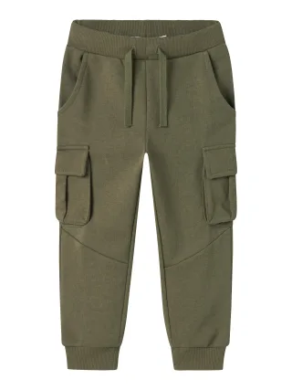 NAME IT - NMNOLI SWEAT PANT UNB NOOS Dusty Olive - Gr. - 98