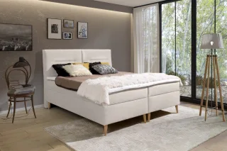 Boxspringbett Schlafzimmerbett DANILO 180x200cm inkl.Bettkasten